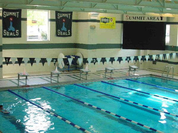 Summit Area YMCA Seals Swim Team Pool